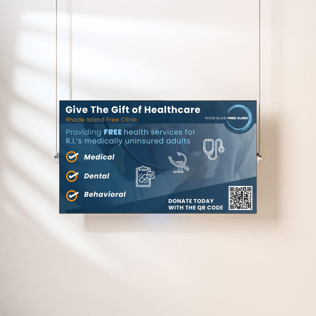 Free Clinic TV Mockup